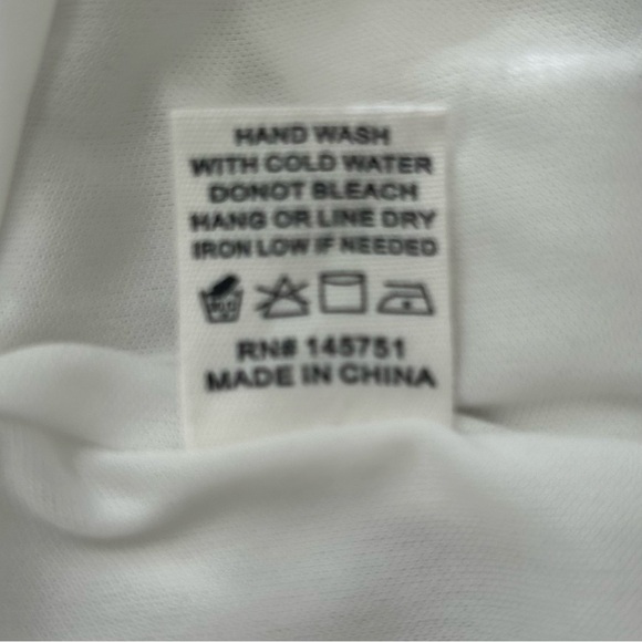 Altar'd State Brooke White One-Shoulder Balloon Sleeve Mini Dress NYE Dress S - Picture 16 of 16